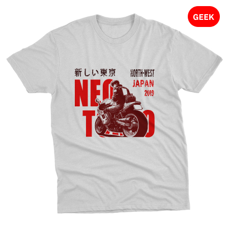 Neo Tokyo (Branca) - UNISSEX