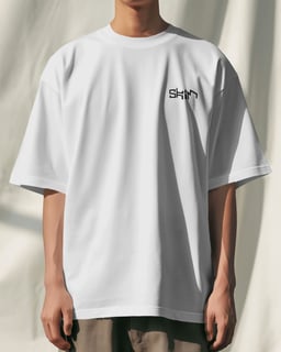 Camiseta Oversized - Basica  (SKIM preto)