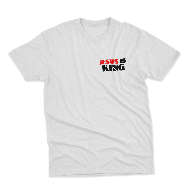 JESUS IS KING (branca) - UNISSEX