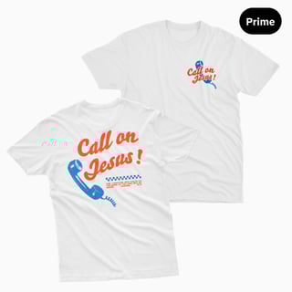 Nome do produto Call on Jesus EN [Prime] - Unissex