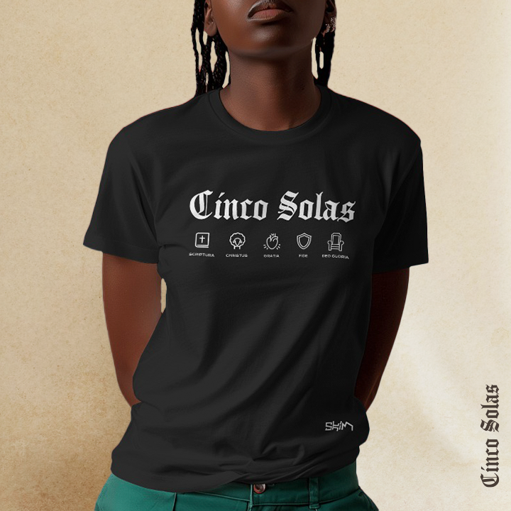 Cinco Solas em ícones - Baby Look