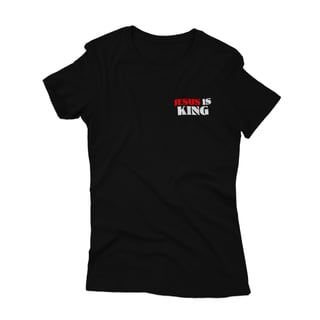 Nome do produto JESUS IS KING (escura) - Baby Look