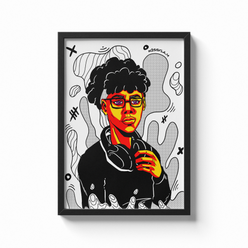 Creator self - Art print