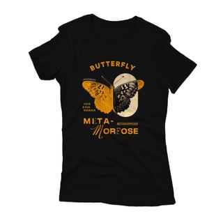 Nome do produto Metamorfose Butterfly - Baby look