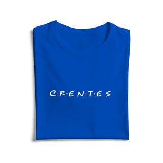 Nome do produto Crentes Friends Serie - Baby Look (estampa branca)