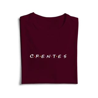 Nome do produto Crentes Friends Serie - (estampa branca)