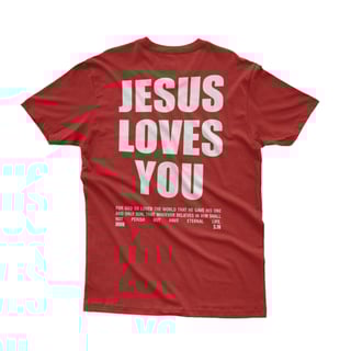 Nome do produto Jesus Loves You - Unissex