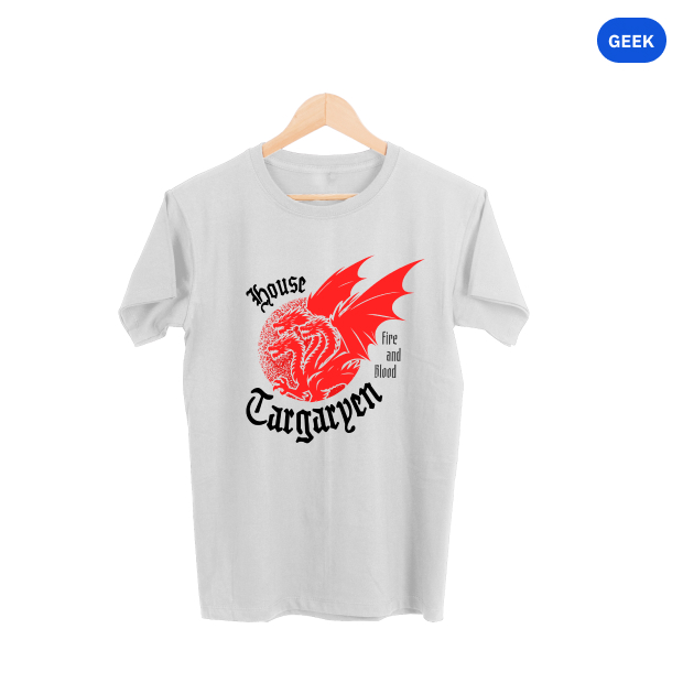 Nome do produto: House Targaryen - Unissex (branca)