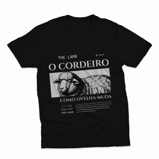 Nome do produto O Cordeiro - (Estampa branca)