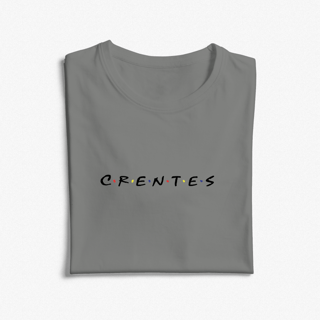 Nome do produto Crentes Friends Serie - Baby Look (estampa preta)
