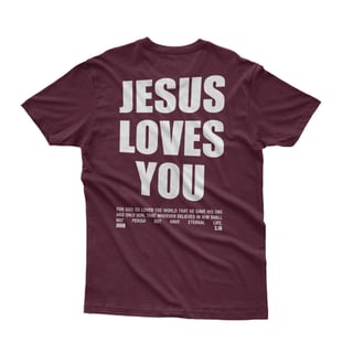 Nome do produto Jesus Loves You - Unissex