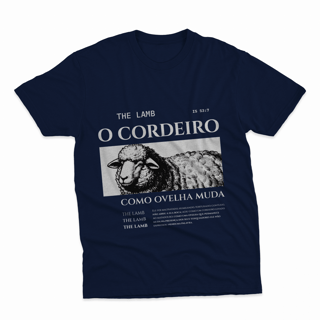 Nome do produto O Cordeiro - (Estampa branca)