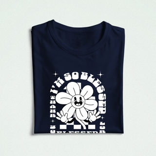 Nome do produto I´m so Blessed - Baby Look (estampa branca)