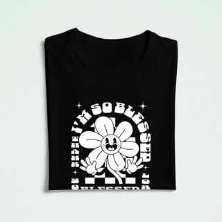 Nome do produto I´m so Blessed - Baby Look (estampa branca)