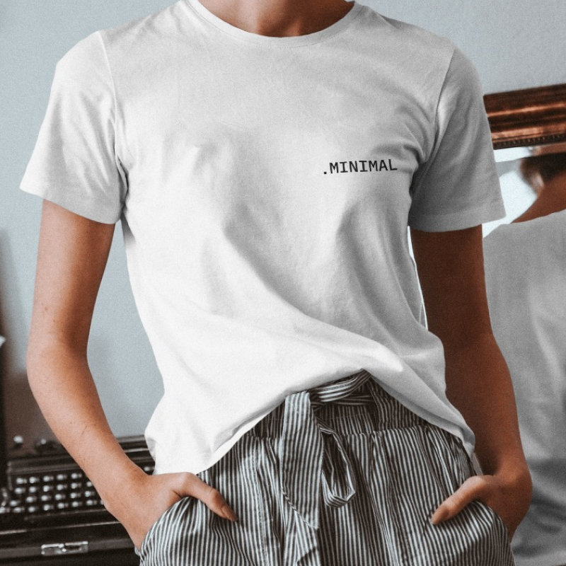 .MINIMAL Classica - Branca Baby Look