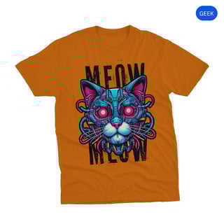 Nome do produto Gato Cyber - Unissex