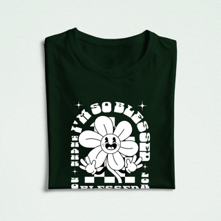 Nome do produto I´m so Blessed - Baby Look (estampa branca)