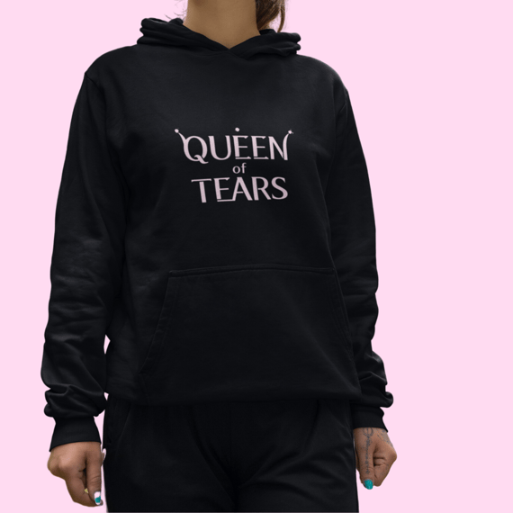 MOLETOM CANGURU QUEEN OF TEARS