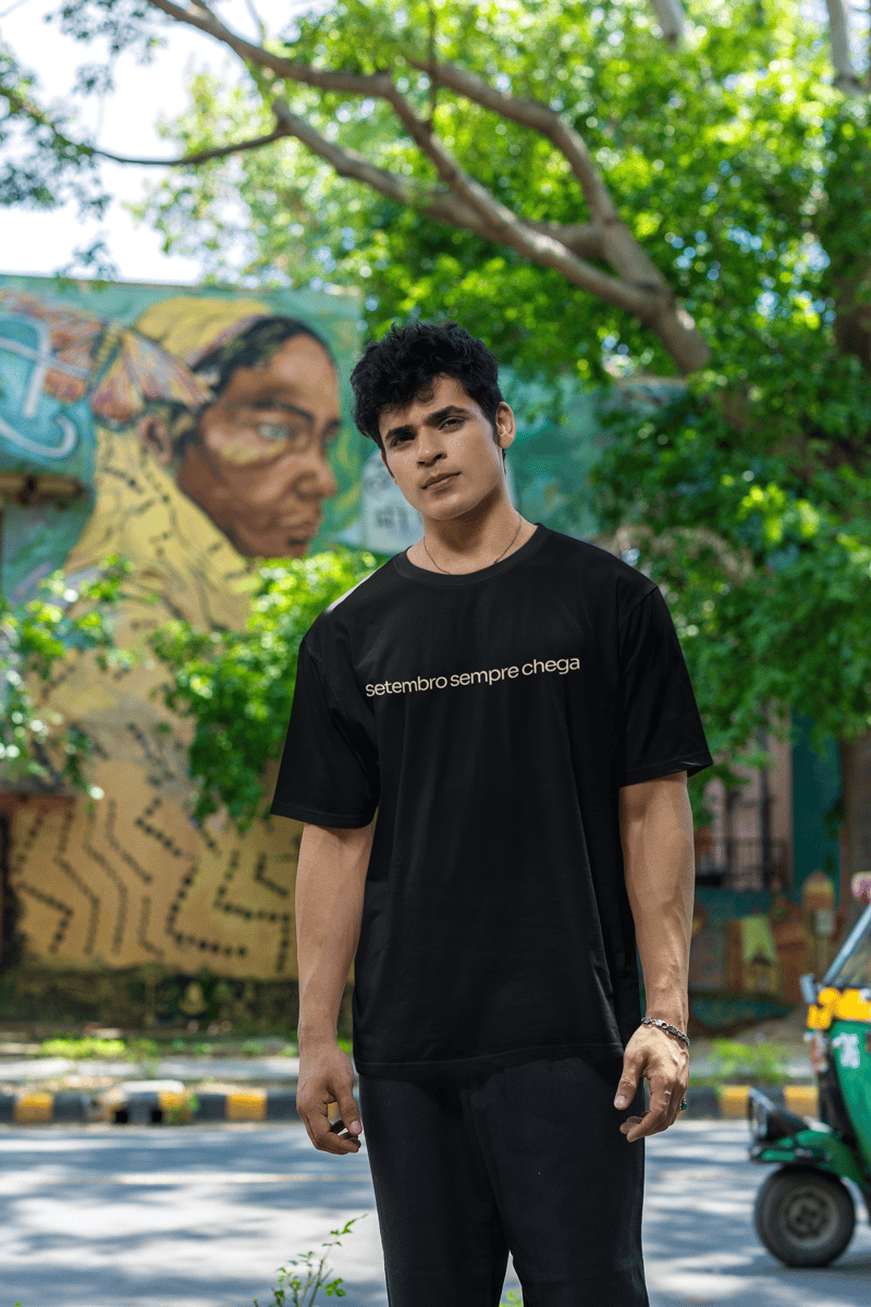 Nome do produto: Camiseta Setembro Sempre Chega
