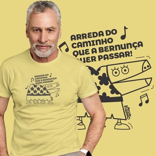 Camiseta Adulto Estonada Bernunça