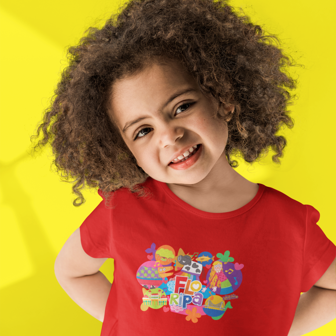 Camiseta Infantil I Ícones de Floripa