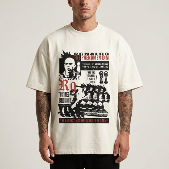 Camiseta Oversized - R9 fenômeno