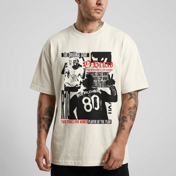 Camiseta Oversized - R10 O BRUXO