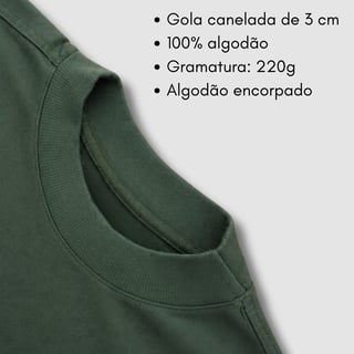 Nome do produto Camiseta Oversized - R10