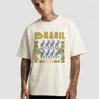 Camiseta Oversized - Como as nações escrevem 
