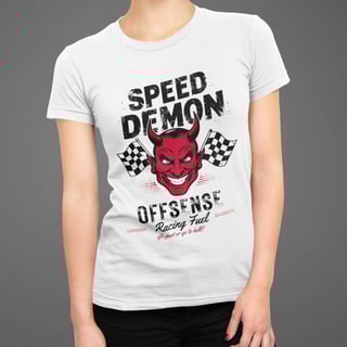 Nome do produto Camiseta Baby Long Speed Demon
