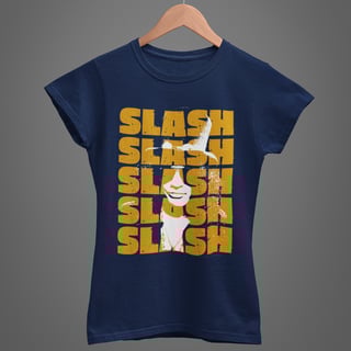 Nome do produto Camiseta Baby Long Slash - Deuses da Guitarra