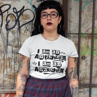 Nome do produto Camiseta Baby Long Sex Pistols - Anarchy in the UK (Branca)