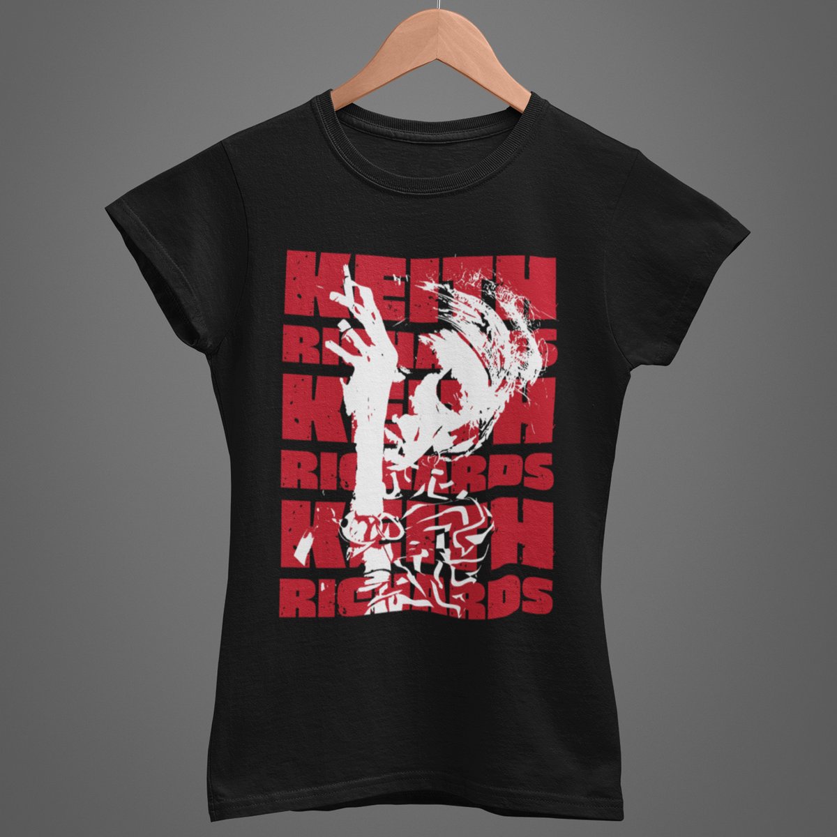 Nome do produto: Camiseta Baby Long Keith Richards