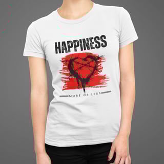 Nome do produto Camiseta Baby Long Happiness