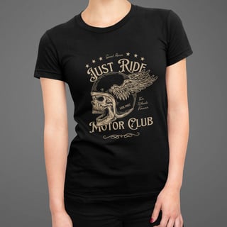 Nome do produto Camiseta Baby Long Just Ride Motor Club