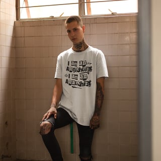 Nome do produto Camiseta Sex Pistols – Anarchy in the UK (Branca)