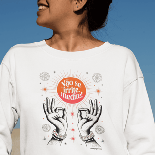 Moletom Yoga - Medite!