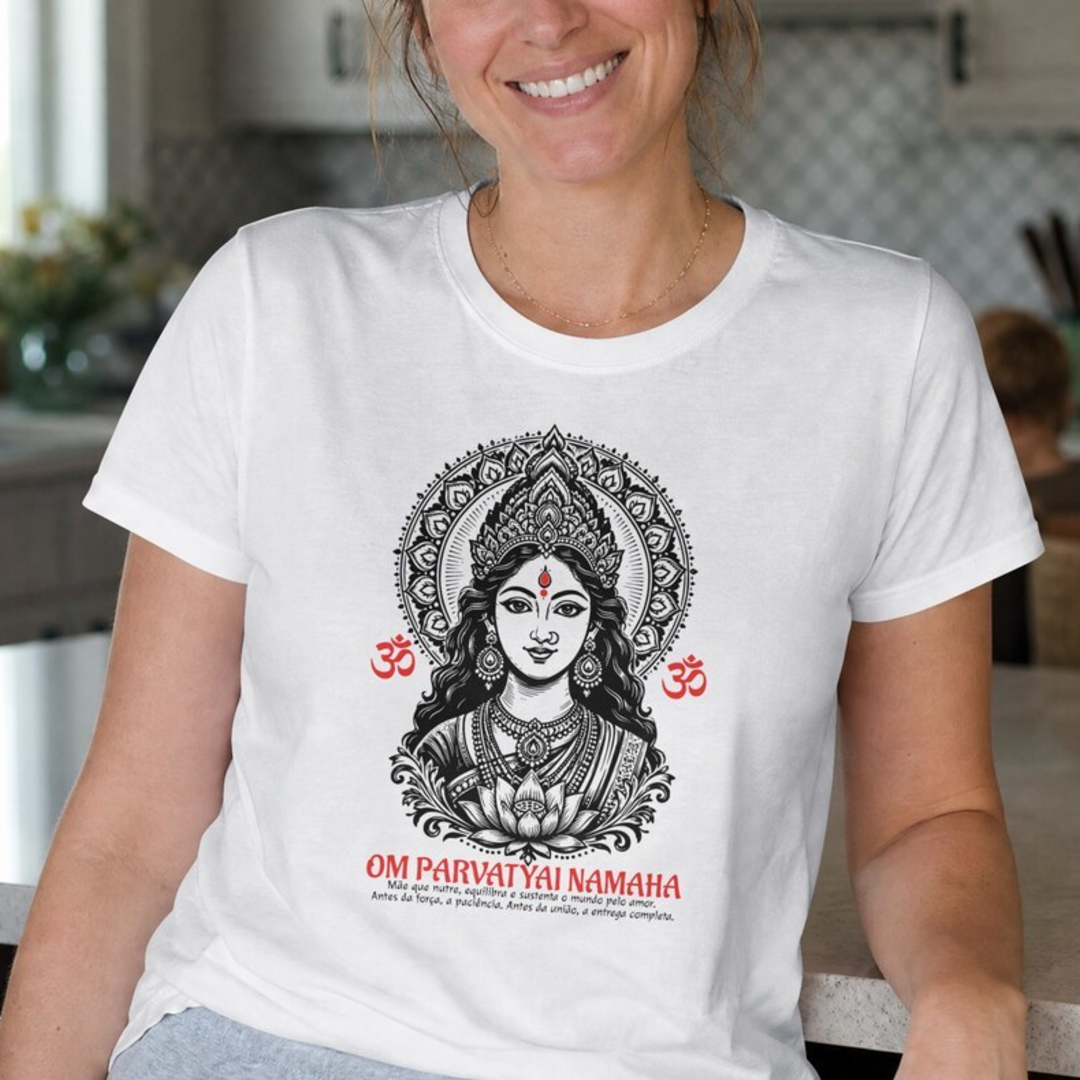 Camiseta de Yoga Prime Deusa Parvati
