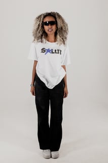 Nome do produto Salut Star | White T-Shirt