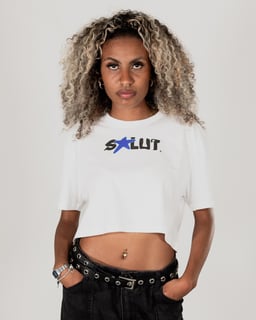 Nome do produto Salut Star | White | Cropped