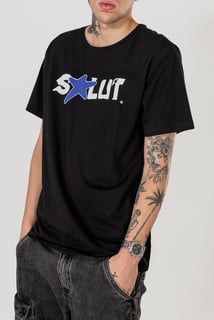 Nome do produto Salut Star | Black T-Shirt