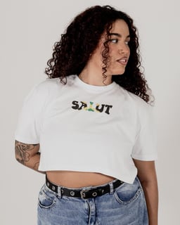 Nome do produto Salut Jamaica | White | Cropped