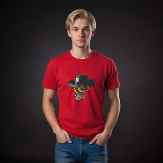Nome do produto Sheriff Skull (T-Shirt Quality)
