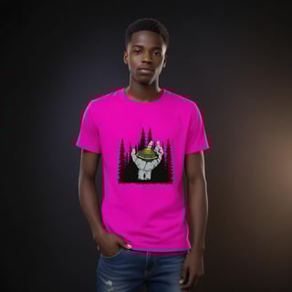 Nome do produto Abdução Florestal (T-Shirt Quality)