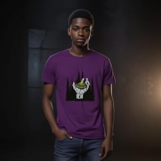 Nome do produto Abdução Florestal (T-Shirt Classic)