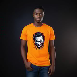 Nome do produto Sorriso do Caos: Estilo Coringa  (T-Shirt Quality)