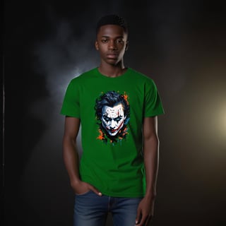 Nome do produto Sorriso do Caos: Estilo Coringa (T-Shirt Classic)