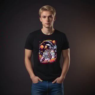 Nome do produto Sonhador Cósmico (T-Shirt Pima)