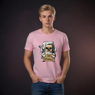 Nome do produto Saudação Galáctica (T-Shirt Pima)