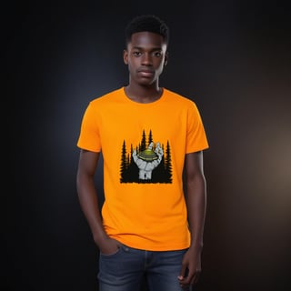 Nome do produto Abdução Florestal (T-Shirt Quality)